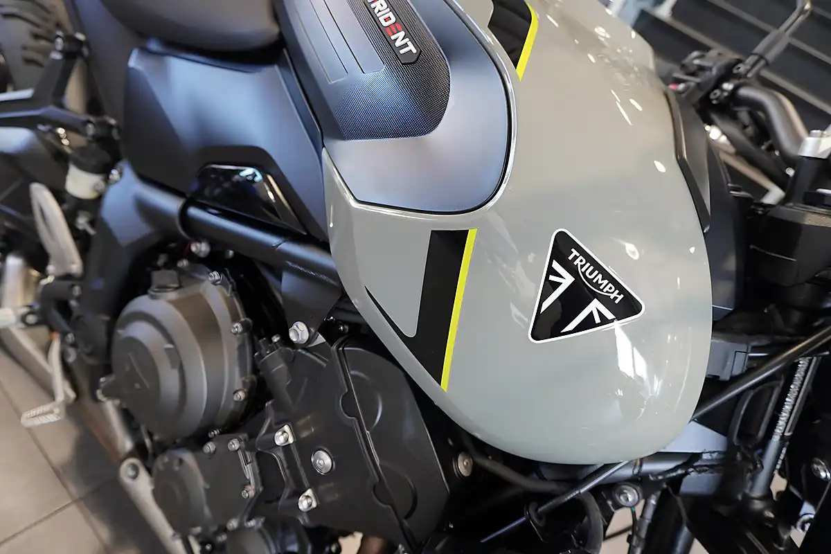 Used 2026 Triumph Trident 660 Stone Grey - Interior and Exterior details 10