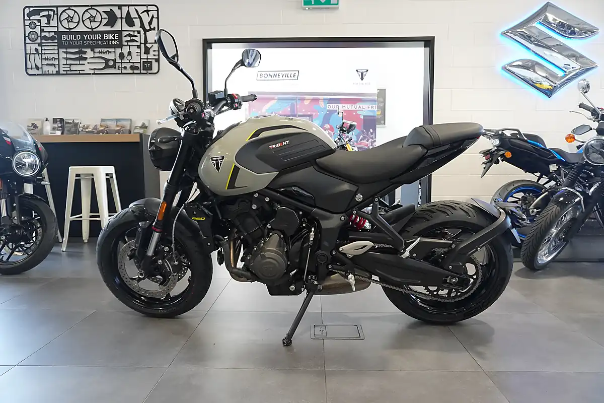 Used 2026 Triumph Trident 660 Stone Grey - Interior and Exterior details 2