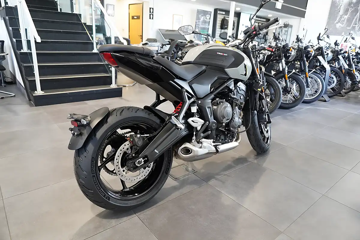 Used 2026 Triumph Trident 660 Stone Grey - Interior and Exterior details 5