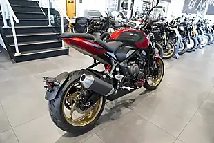 Used 2026 Triumph Trident 800 Carnival Red - Interior and Exterior details 5