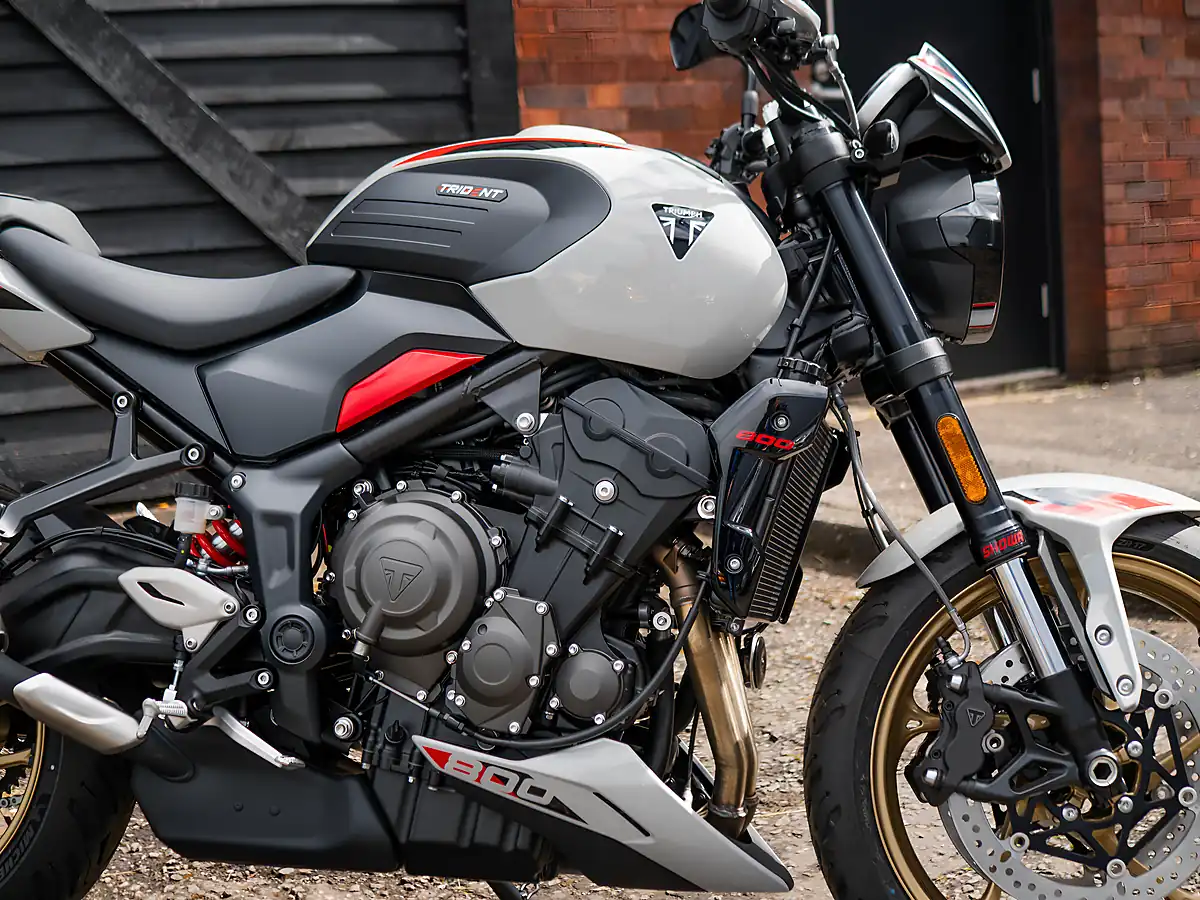 Used 2026 Triumph Trident Ash Grey - Interior and Exterior details 9