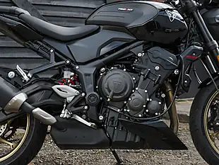 Used 2026 Triumph Trident Jet Black - Interior and Exterior details 12