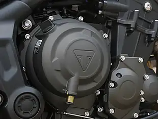 Used 2026 Triumph Trident Jet Black - Interior and Exterior details 14