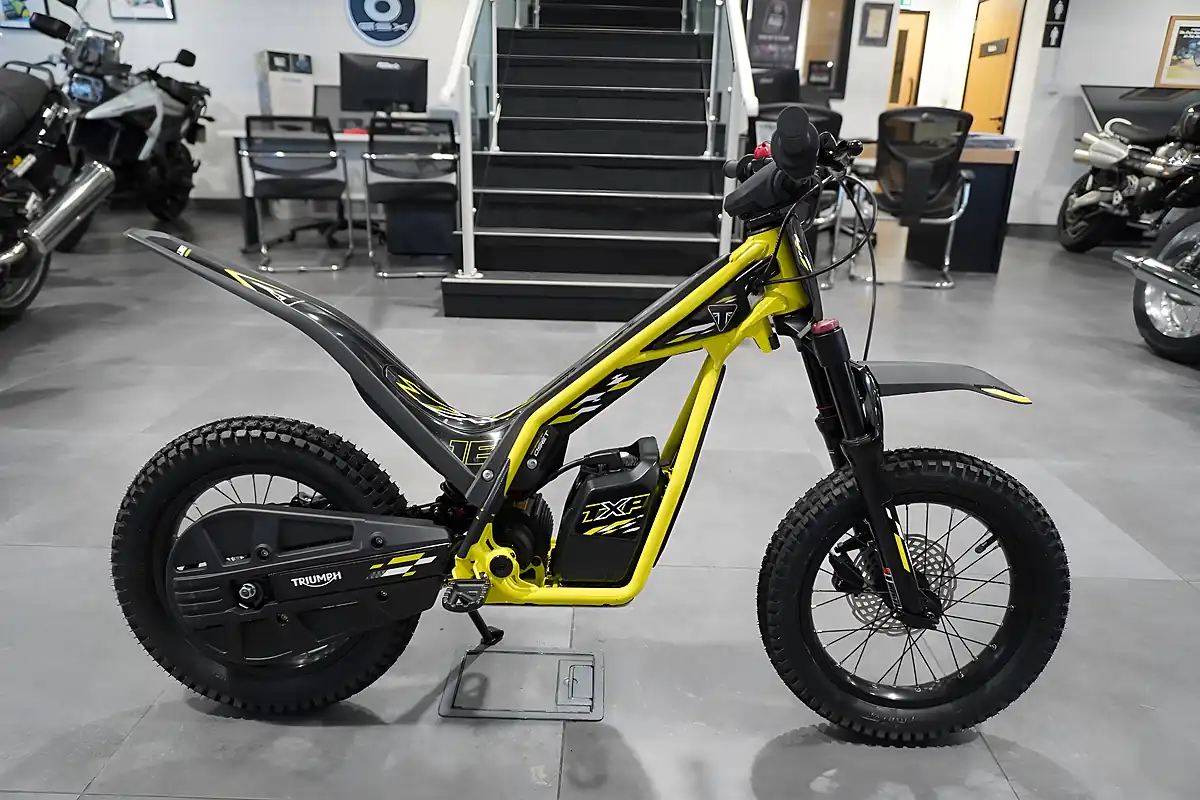 Used 2026 Triumph TXP-16 Racing Yellow - Front View