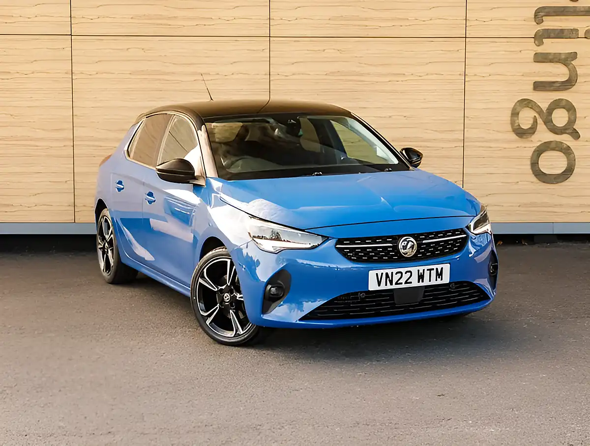 Used 2026 Vauxhall Corsa Elite Edition Blue - Front View