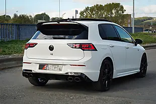 Used 2026 Volkswagen Golf R Black Edition White - Interior and Exterior details 11
