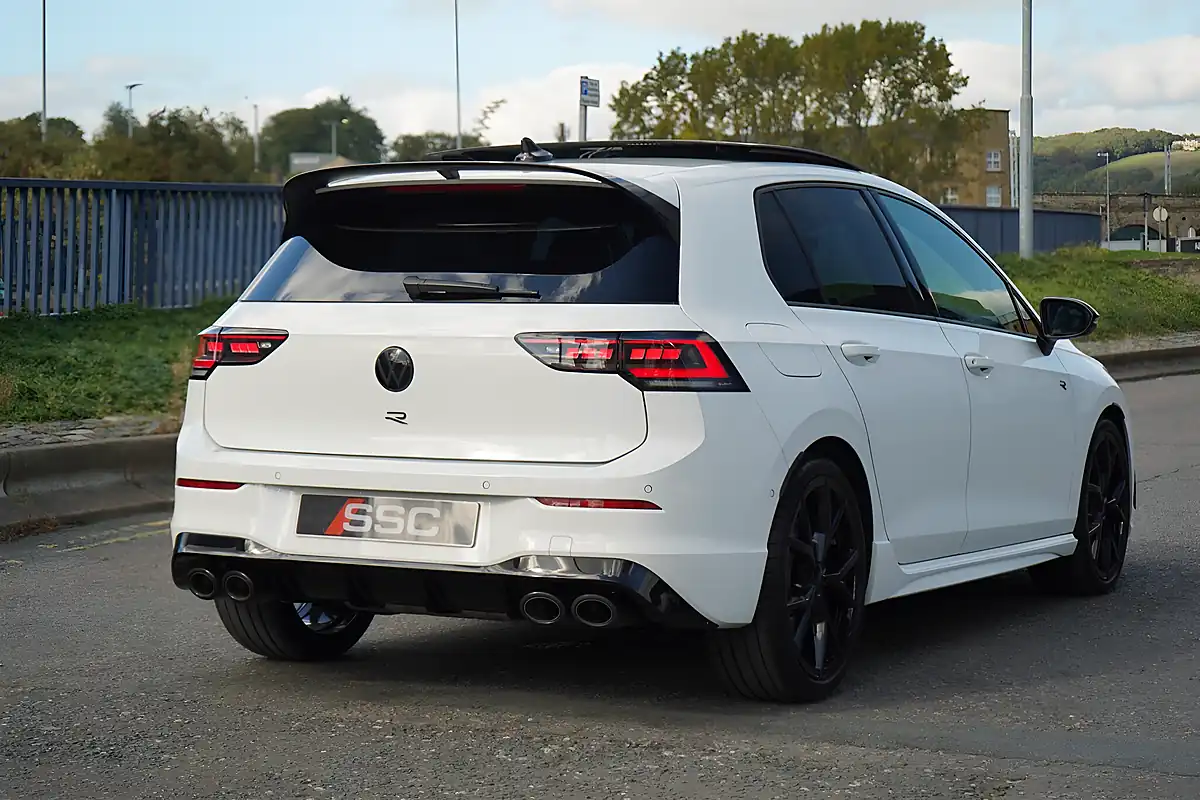 Used 2026 Volkswagen Golf R Black Edition White - Interior and Exterior details 11