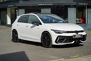 Used 2026 Volkswagen Golf R Black Edition White - Interior and Exterior details 4