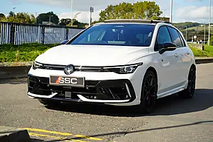 Used 2026 Volkswagen Golf R Black Edition White - Interior and Exterior details 7