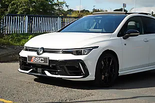Used 2026 Volkswagen Golf R Black Edition White - Interior and Exterior details 8