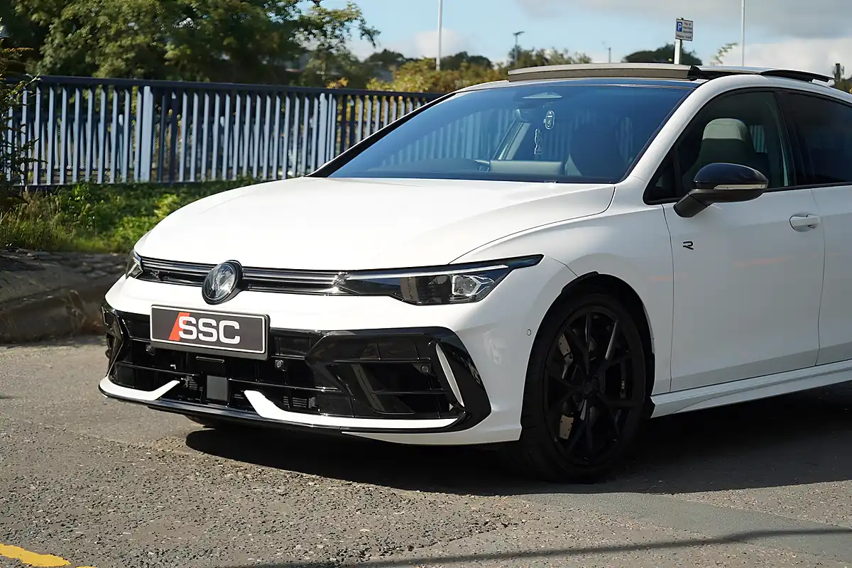 Used 2026 Volkswagen Golf R Black Edition White - Interior and Exterior details 8