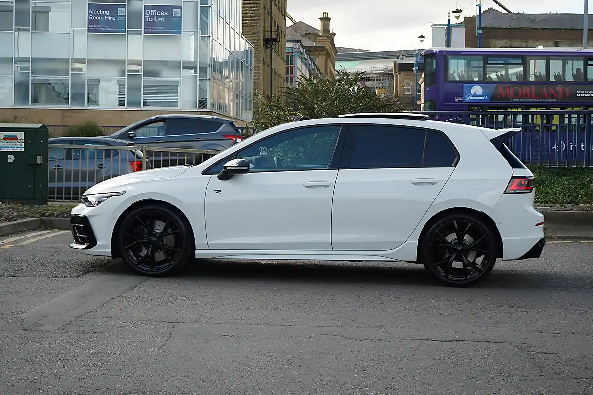 Used 2026 Volkswagen Golf R Black Edition White - Interior and Exterior details 9