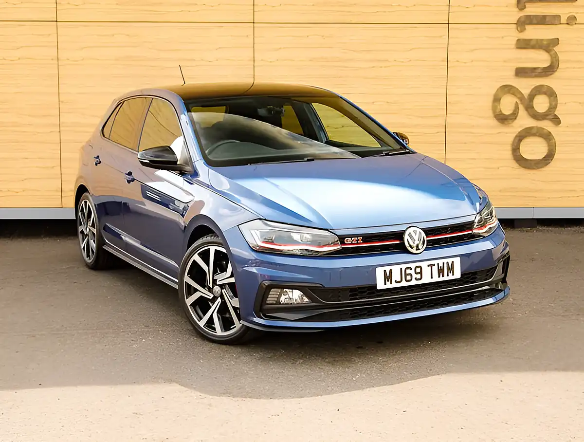 Used 2026 Volkswagen Polo GTI Plus Blue - Front View