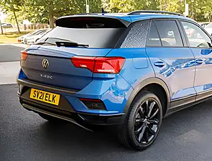 Used 2026 Volkswagen T-Roc Black Edition Blue - Interior and Exterior details 8