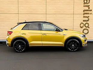 Used 2026 Volkswagen T-Roc R-Line Yellow - Interior and Exterior details 9