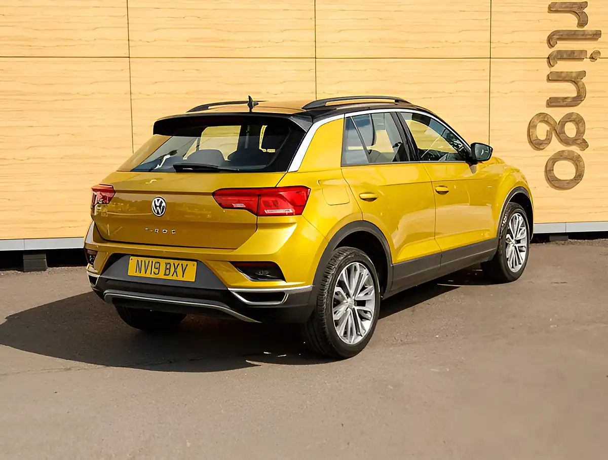 Used 2026 Volkswagen T-Roc Se Yellow - Interior and Exterior details 2