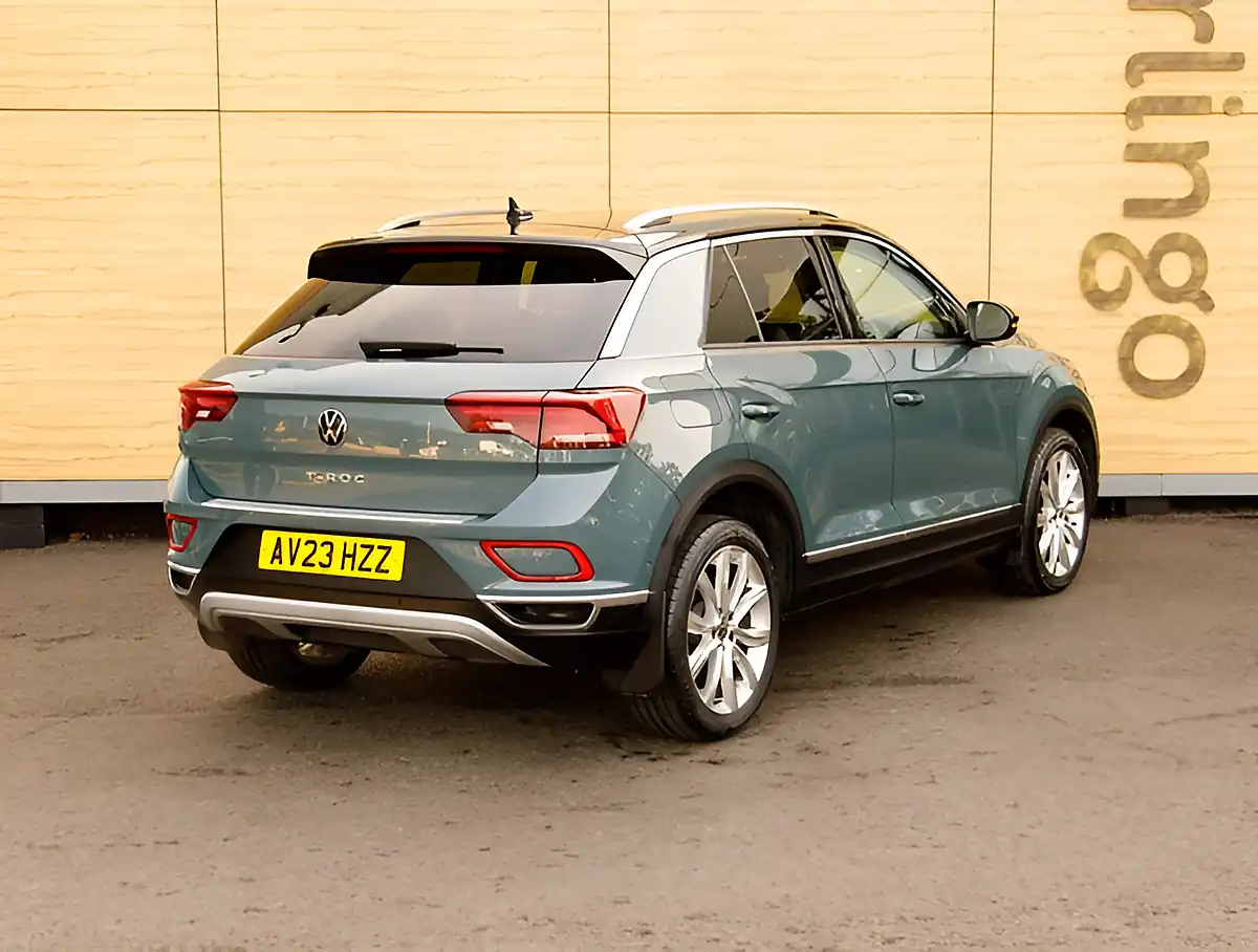 Used 2026 Volkswagen T-Roc Style Blue - Interior and Exterior details 2