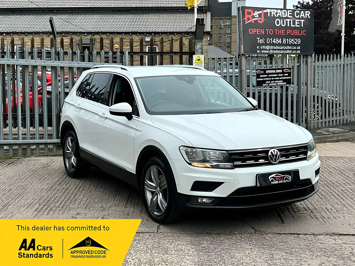 Used 2026 Volkswagen Tiguan Match White - Front View