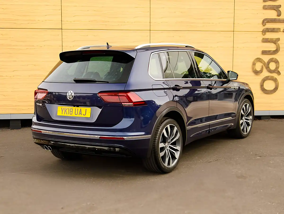 Used 2026 Volkswagen Tiguan R Line Blue - Interior and Exterior details 2