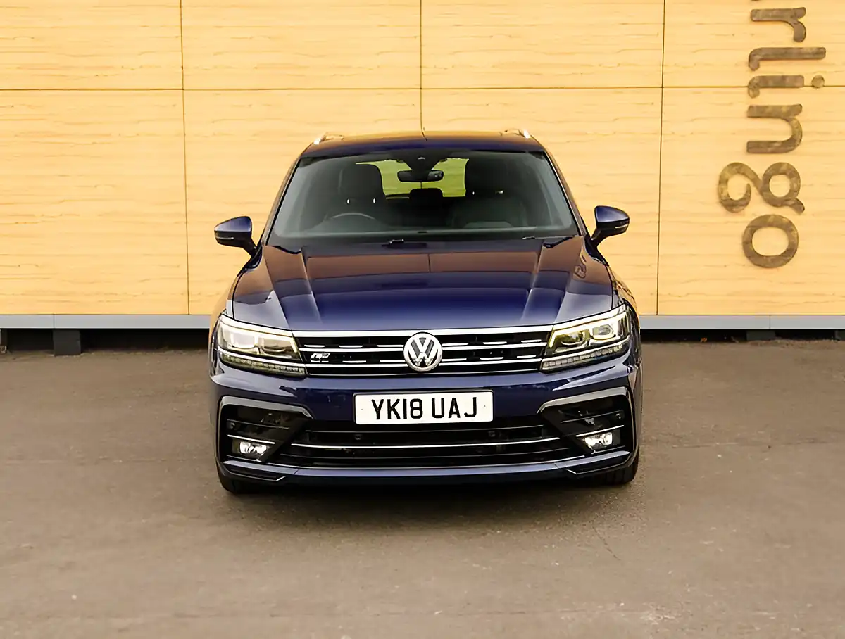 Used 2026 Volkswagen Tiguan R Line Blue - Interior and Exterior details 5