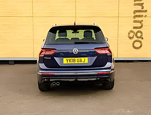Used 2026 Volkswagen Tiguan R Line Blue - Interior and Exterior details 6