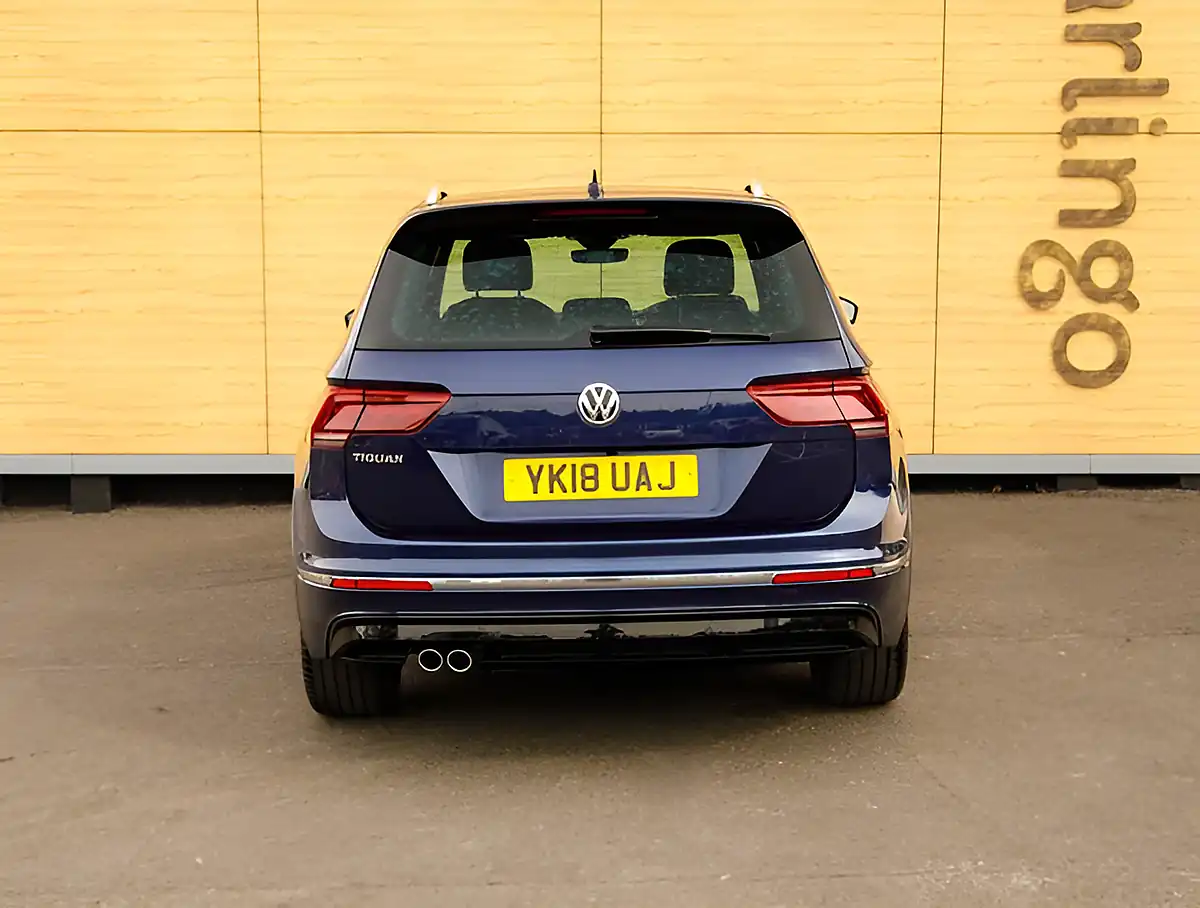 Used 2026 Volkswagen Tiguan R Line Blue - Interior and Exterior details 6