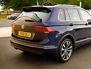 Used 2026 Volkswagen Tiguan R Line Blue - Interior and Exterior details 8