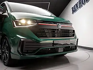 Used 2026 Volkswagen Transporter Sportline Green - Interior and Exterior details 11