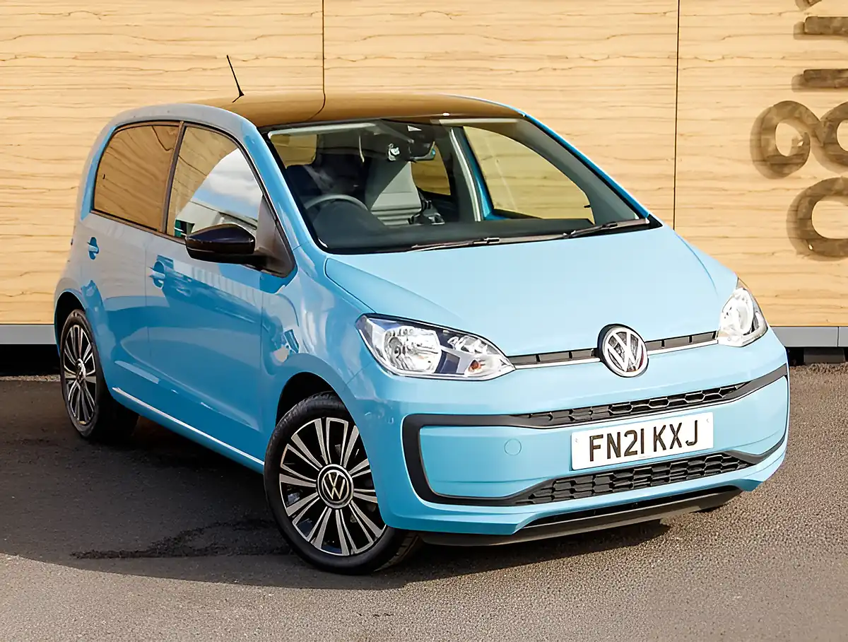 Used 2026 Volkswagen Up Black Edition Blue - Front View