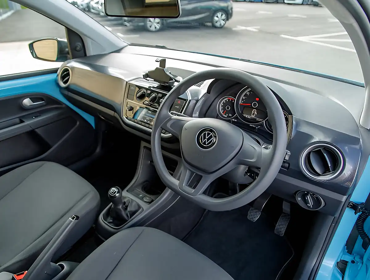 Used 2026 Volkswagen Up Black Edition Blue - Interior and Exterior details 4