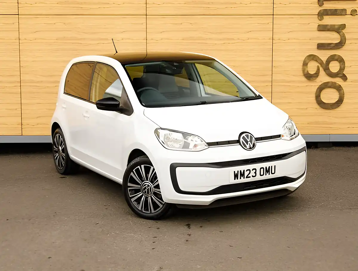 Used 2026 Volkswagen Up Black Edition White - Front View