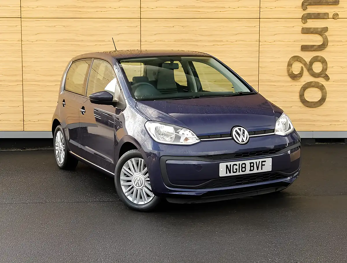 Used 2026 Volkswagen Up Move Up Blue - Front View