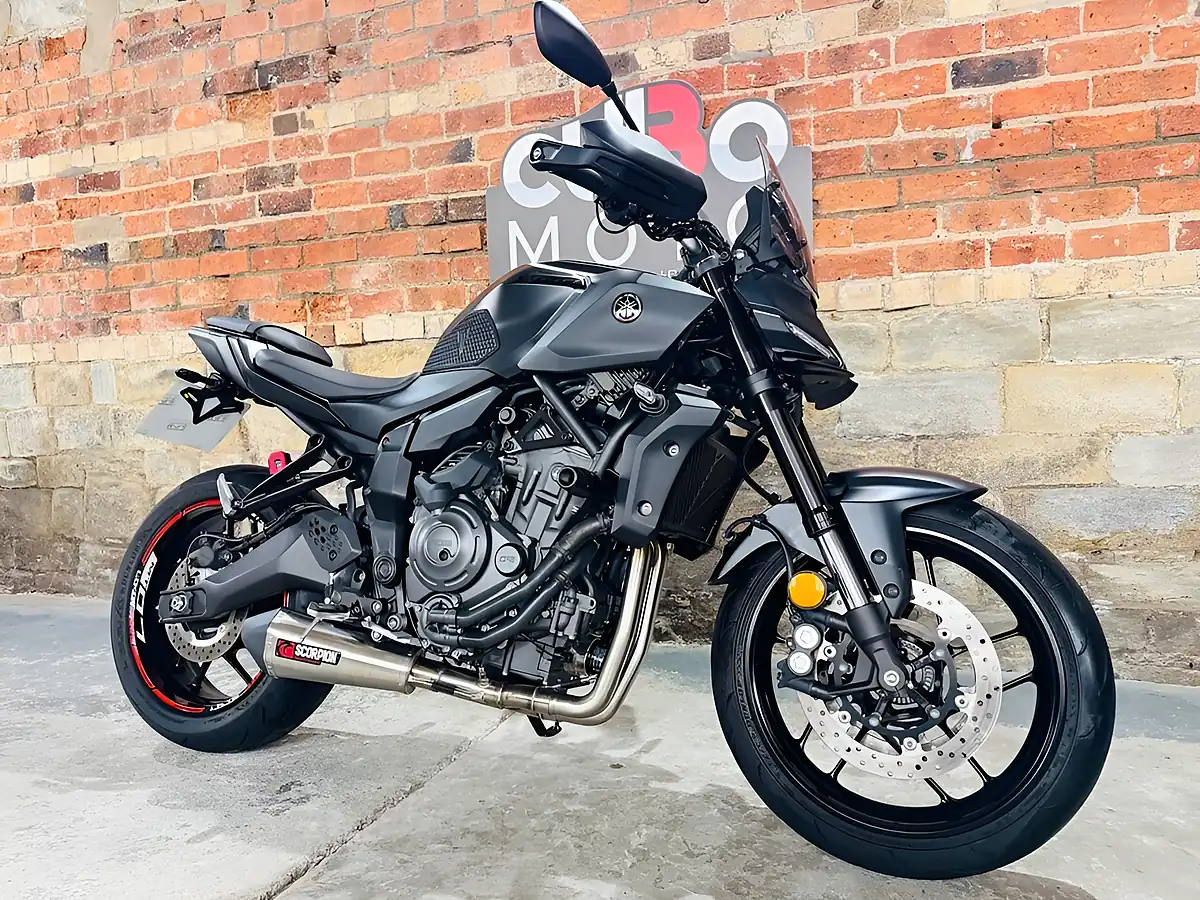 Used 2026 Yamaha MT-07 Y-Amt Black - Interior and Exterior details 3