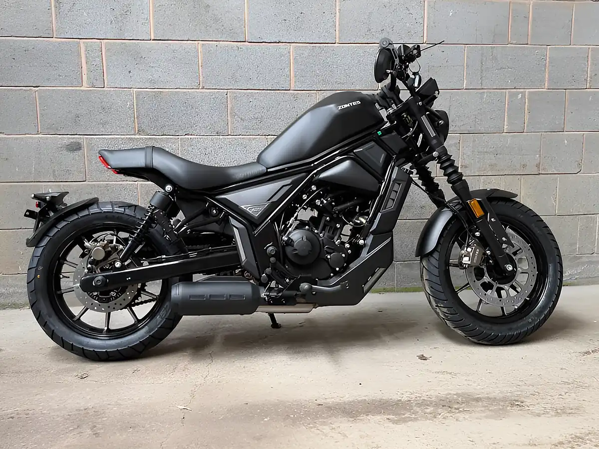 Used 2026 Zontes ZT125-C Black Black - Front View