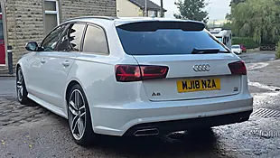 Used 2027 Audi A6 Avant Ultra Black Edition White - Interior and Exterior details 4