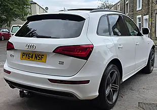 Used 2027 Audi Q5 S Line Plus White - Interior and Exterior details 8