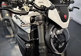 Used 2027 Ducati Monster V2+ Iceberg White - Interior and Exterior details 10
