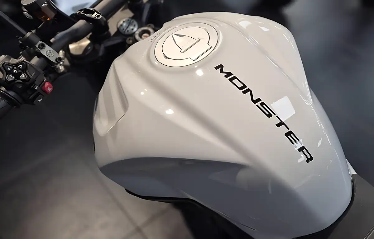 Used 2027 Ducati Monster V2+ Iceberg White - Interior and Exterior details 12