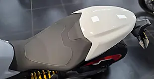 Used 2027 Ducati Monster V2+ Iceberg White - Interior and Exterior details 13
