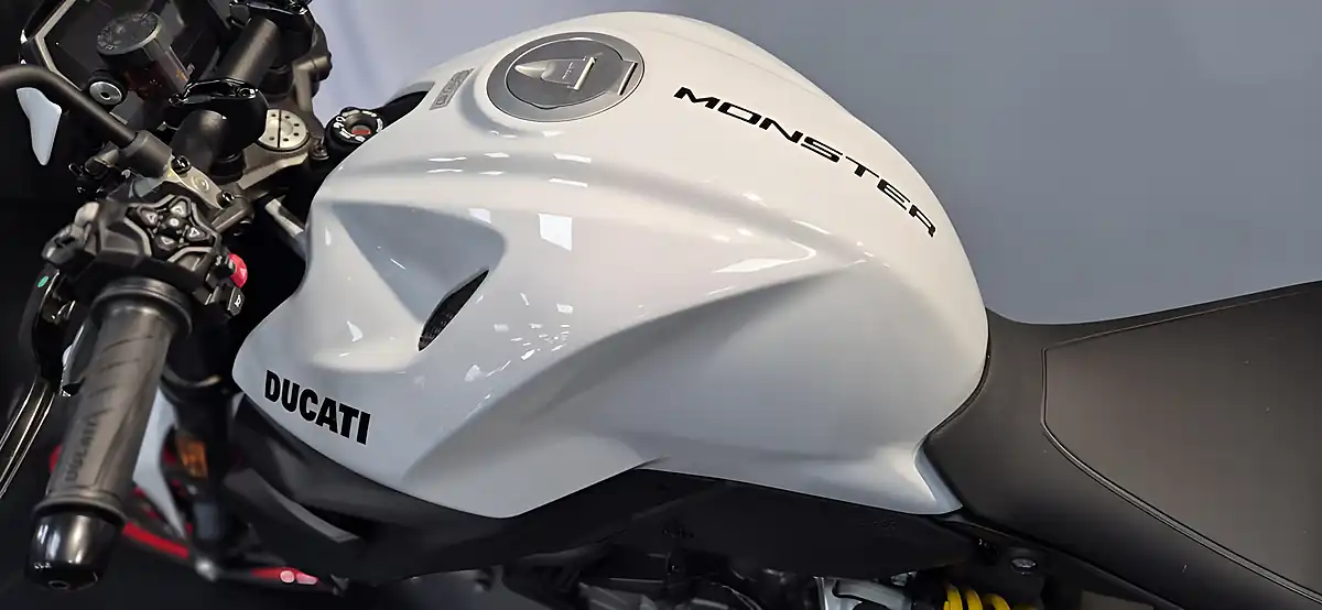 Used 2027 Ducati Monster V2+ Iceberg White - Interior and Exterior details 15