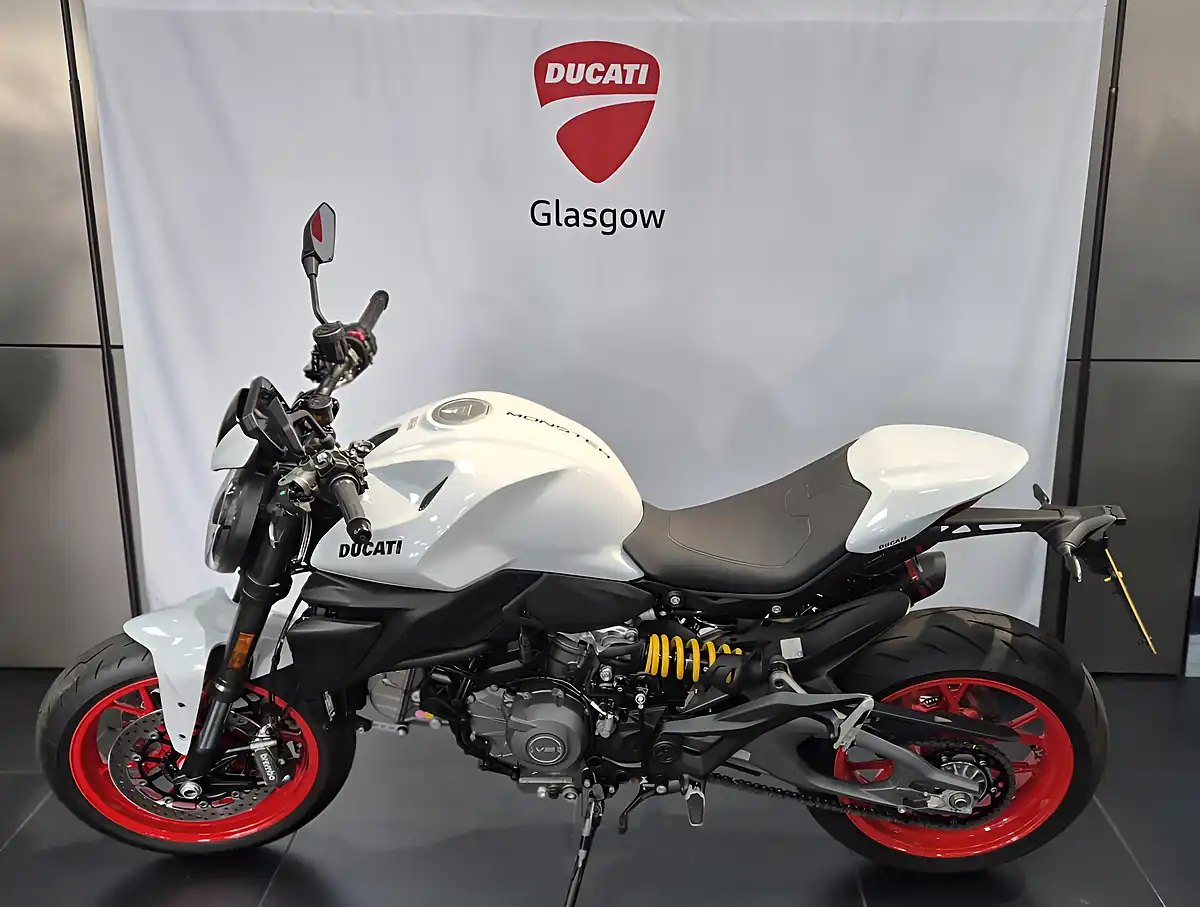 Used 2027 Ducati Monster V2+ Iceberg White - Interior and Exterior details 2