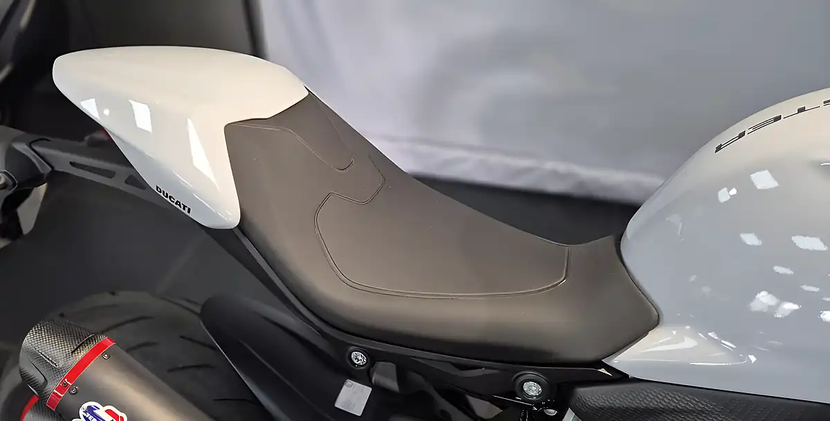 Used 2027 Ducati Monster V2+ Iceberg White - Interior and Exterior details 5