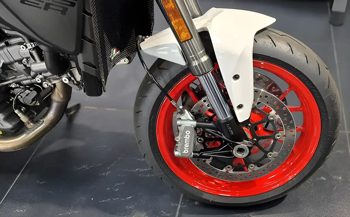 Used 2027 Ducati Monster V2+ Iceberg White - Interior and Exterior details 8