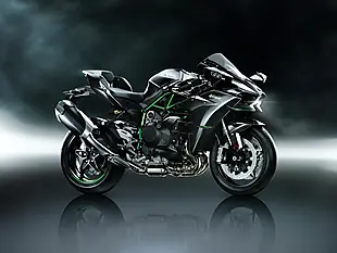 Used 2027 Kawasaki Ninja H2 Mirror Coated Spark Black - Interior and Exterior details 2
