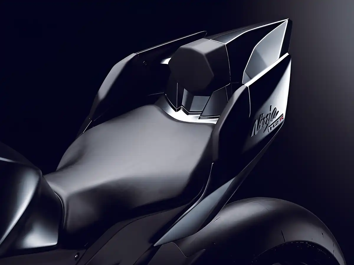 Used 2027 Kawasaki Ninja H2R Mirror Coated Spark Black Mirror Coated Spark Black - Interior and Exterior details 10