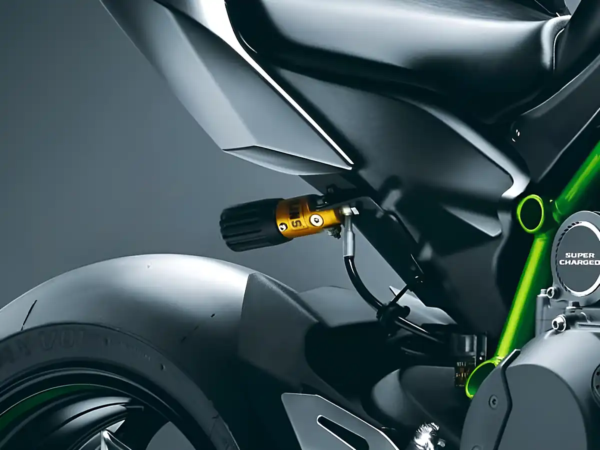 Used 2027 Kawasaki Ninja H2R Mirror Coated Spark Black Mirror Coated Spark Black - Interior and Exterior details 12