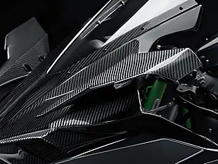 Used 2027 Kawasaki Ninja H2R Mirror Coated Spark Black Mirror Coated Spark Black - Interior and Exterior details 4