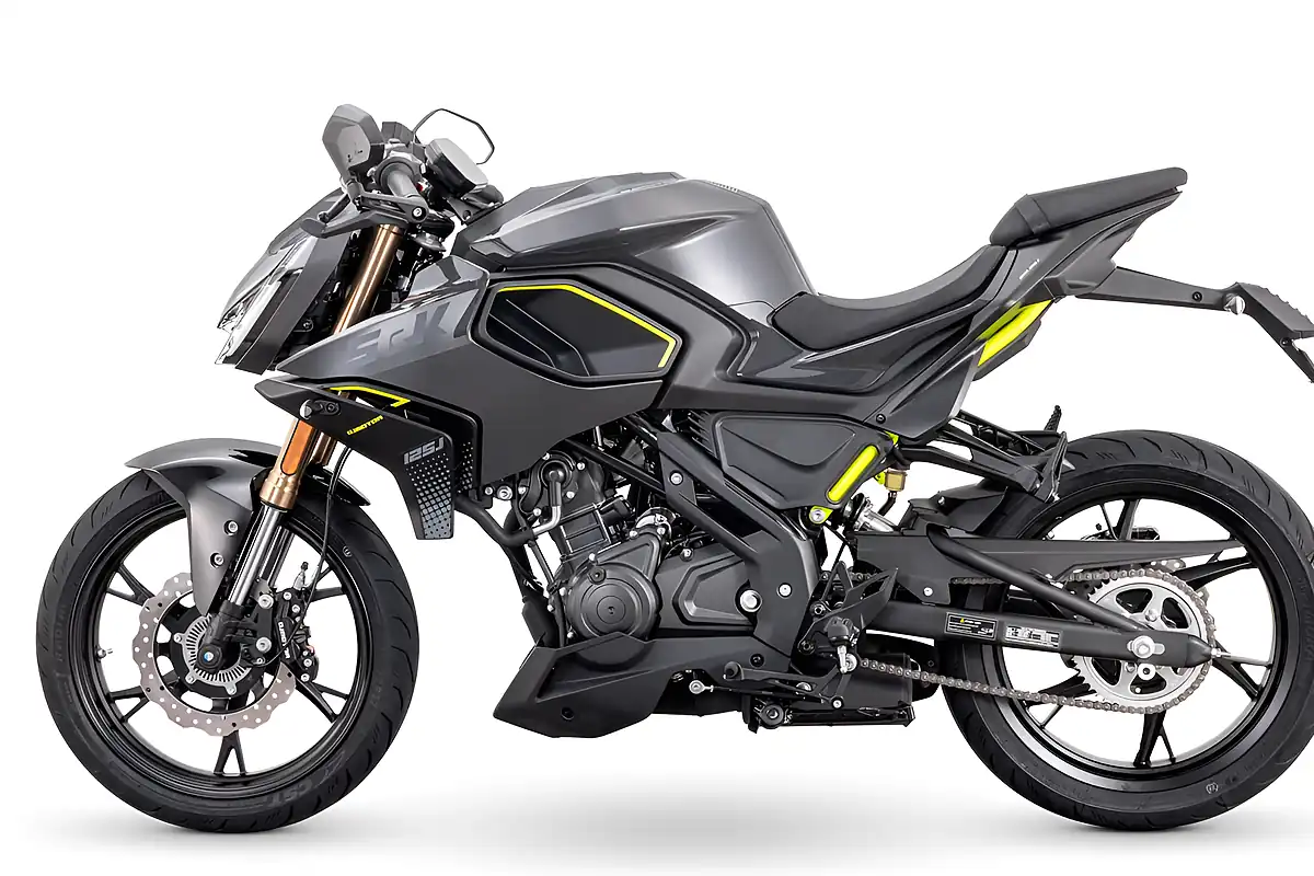 Used 2027 Qjmotor Srk 125 J Red - Front View
