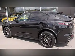 Used Alfa Romeo Stelvio Quadrifoglio Black - Interior and Exterior details 2
