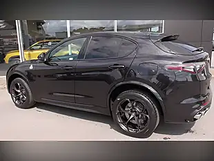 Used Alfa Romeo Stelvio Quadrifoglio Black - Interior and Exterior details 4